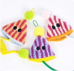 Jouet pour <span class=keywords><strong>chat</strong></span> en peluche écologique, balançoire auto-amusante à suspendre à la porte, boule de fourrure, corde élastique, baguette de stimulation avec papier froissé - Product Image 2