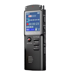 Enregistreur vocal numérique HD professionnel avec écran couleur et réduction intelligente du bruit, fonctionnement à un bouton, enregistrement audio - Product Image 3