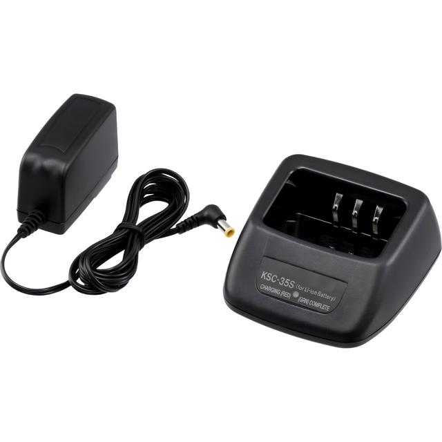 Radio Desktop Charger KSC-35S 12W DC Magnetic Wireless Charging Li-ion Battery TK2000 TK3000 U100 Walkie Talkie Adapter EU Plug