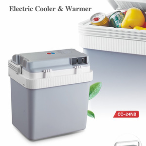 Réfrigérateur portable pour voiture, semi-conducteur, capacité 20L, matériau ABS, 12V 220V, refroidisseur/chauffe-eau pour véhicule, maison et voyage - Product Image 3
