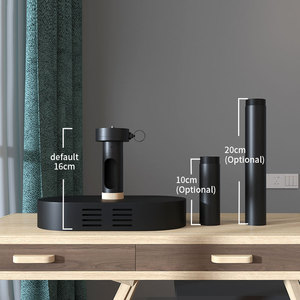 Support de plafond pour projecteur en aluminium de qualité supérieure avec adaptateur caché 360° °   Rotation, capacité de charge de 10 kg, compatibilité universelle avec vis 1/4 - Product Image 5