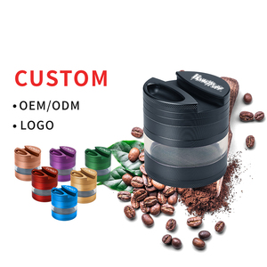 Molino de Hierbas de Aluminio de Alta Calidad con Logotipo Personalizado, Gran Capacidad de Almacenamiento, Accesorios para Fumar - Product Image 1