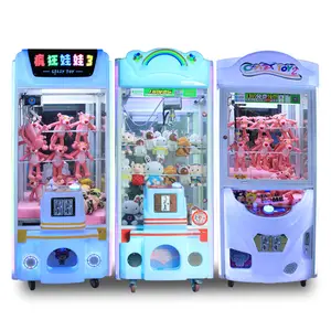 Machine de jeu électrique pour enfants, jouet, pince à griffes, push-up, Arcade, vente à chaud,