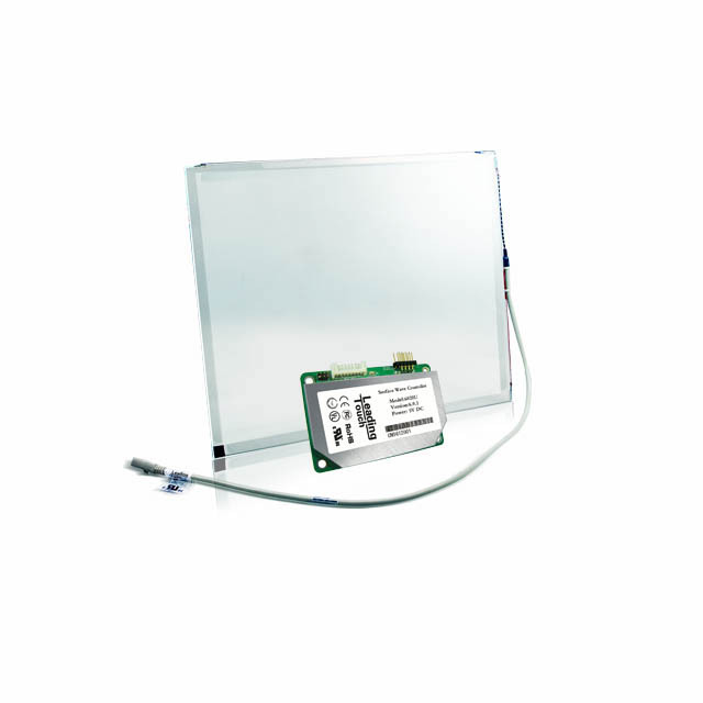 Elo Compatible Size 6.4 Inch 4mm Transparent SAW Touch Screen Glass with USB Controller