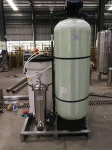 Nhà Máy 400 * h1650 FRP làm mềm lọc + Muối Tank + Tự động đa chiều Van điều khiển + Ion nhựa trao đổi để loại bỏ kim loại cation - Product Image 3