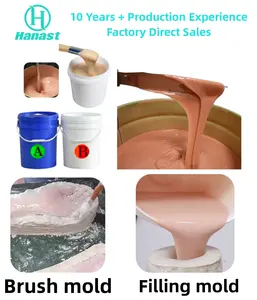 Two-component Liquid Silicone Simulated Human Silicone For Fine Fondant Molds Soaps Pad Printing Rubber Heads