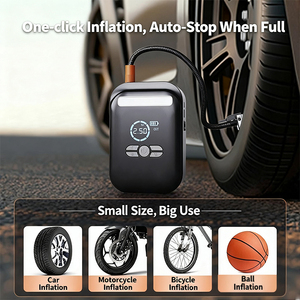 Carzip CY-D7 1000A汽车跳车启动器，带轮胎充气机发光二极管灯无线充电器和卡车/摩托车气泵12000毫安时 - Product Image 2