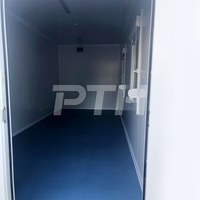 Conteneur plat modulaire, de 20 pieds, pour appartement rural, entrepôt en pologne