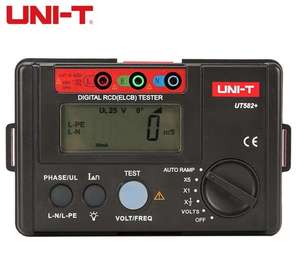 UNI-T UT582+ Probador Digital de RCD (ELCB) con Rampa Automática, Medidor de Fugas de Corriente, Zumbador de Protección contra Operación Indebida L71, Alta Precisión 1%, IP55 - Product Image 3