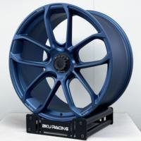 Jantes 5x130 20 21 22 pouces Jantes noires en alliage forgé sur mesure pour Porsche Cayman 981 982 718 GT4 Cayenne GTS Turbo Macan