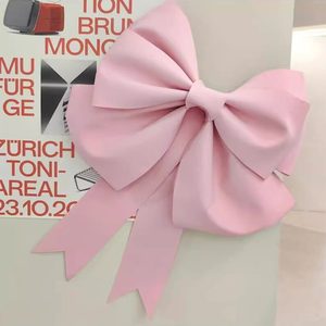 Übergroßer Vliesstoff Hochzeits-Kreis-Hintergrund Fotowand-Dekoration Riesige Schleife Schlafzimmer Geburtstagsparty Babyparty Fotografie - Product Image 4