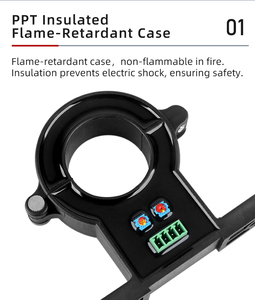جهاز استشعار تيار سبليت CT مشبك سلسلة K6 تيار متردد تيار مستمر 100 أمبير تيار مستمر 4 ~ 20mA 0-10 فولت ± 5 فولت تأثير قاعة DC AC نبض مستشعر تيار مستمر - Product Image 5