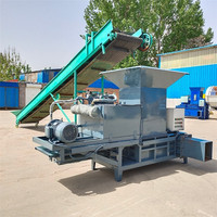 Presse à balles hydraulique pour ensilage de tiges de maïs Xing Yang avec composants PLC - Équipement d'alimentation du bétail à usage agricole intensif pour bovins et ovins