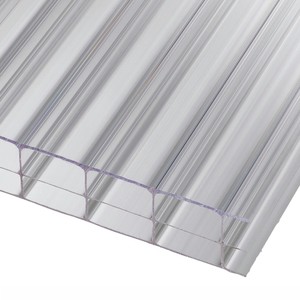 <span class=keywords><strong>Plaque</strong></span>/feuille creuse moderne à triple paroi en <span class=keywords><strong>polycarbonate</strong></span> PC de 8mm des fabricants de serres Essentiels pour serres en plastique - Product Image 5