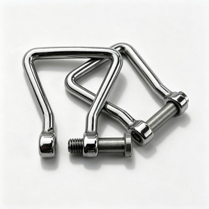 <span class=keywords><strong>Manille</strong></span> de fixation en acier inoxydable 316 pour sangles de 1 pouce, connecteur léger de qualité marine, quincaillerie d'arrimage antirouille - Product Image 4
