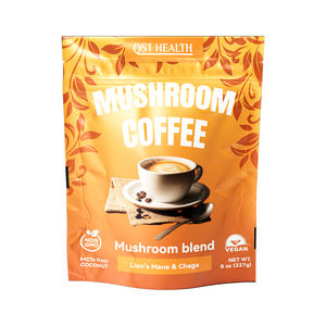 Café Orgánico de Marca Propia <span class=keywords><strong>3</strong></span> <span class=keywords><strong>en</strong></span> 1, Café Instantáneo de Hongos Reishi, Melena de León, Chaga y <span class=keywords><strong>Ganoderma</strong></span>, Café <span class=keywords><strong>en</strong></span> Polvo Adelgazante - Product Image 1