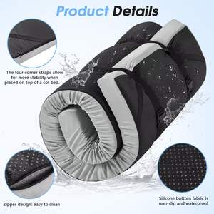 <span class=keywords><strong>Materasso</strong></span> da Campeggio Portatile Economico in Memory Foam, <span class=keywords><strong>Materasso</strong></span> <span class=keywords><strong>Viscoelastico</strong></span> da 70mm per Auto, Tenda e Campeggio Pieghevole - Product Image 3