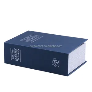 Sözlük Mini kitap güvenli güvenlik anahtar soyunma para gizli gizli güvenli anahtarlı kasa nakit para sikke depolama