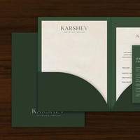 Carpeta de Presentación de Papel Personalizada para Documentos, Cubierta de Contratos, Folletos Corporativos, Porta Tarjetas de Hotel con Impresión UV