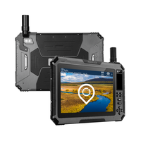 OEM/ODM T101GF Tablet PC industri kasar GPS GIS GNSS RTK Android baru 4G WiFi 8 + 128GB peralatan survei inti okta MTK