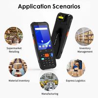 TA21 Android 15 2D Bluetooth Barcode PDA Scanner Perangkat Genggam Data 4GB / 64GB Penyimpanan Ideal untuk Gudang Pengiriman Cepat