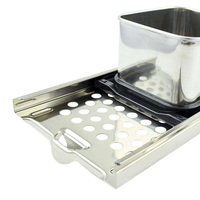 Spaetzle Maker en métal de haute qualité avec poignée ergonomique Outil de presse à pâtes de cuisine à domicile