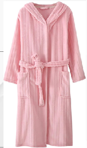 High Quality Polyester Fleece <strong>Bathrobe</strong> New Style Plus Sherpa Wholesale Hot Selling for Home and Hotel Use - Product Image 6