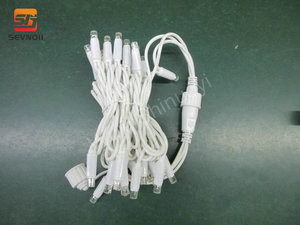 Guirlande lumineuse 3M 30 LED personnalisée avec câble en caoutchouc, étanche IP65, âme en cuivre pur, blanc chaud 2700K pour l'éclairage des contours de bâtiments - Product Image 3