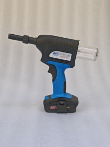 Riveteuse électrique de haute précision VBRG-64 pour l'installation de rivets à rainure annulaire, spéciale batteries au lithium - Product Image 4