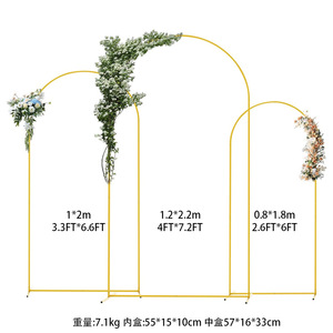 Arco Metallico <span class=keywords><strong>per</strong></span> Matrimoni, Ingresso con Fiori e Palloncini, Sfondo <span class=keywords><strong>per</strong></span> Cerimonie e <span class=keywords><strong>Feste</strong></span>, Accessori <span class=keywords><strong>per</strong></span> <span class=keywords><strong>Feste</strong></span> - Product Image 5