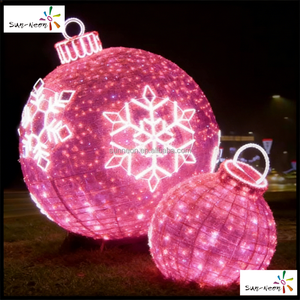 Grande boule lumineuse LED imperméable pour décoration de Noël - Product Image 4