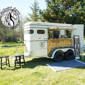 Chariot de vente ambulante en acier inoxydable 2025 pour hot-dogs, pizzas, glaces, restaurant mobile, camion de nourriture rapide, remorque alimentaire à vendre - Product Image 4