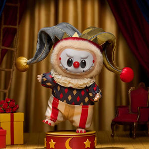 Labubu Popmart Original les monstres Labubu so Serious Series-Vinyl Plush Pendant Blind Box Keychain for Halloween Gift - Product Image 6