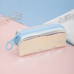 Hot Bán Dây Kéo Trong Suốt bút chì túi rõ ràng bền bút Túi làm bằng bền Polyester bút chì trường hợp - Product Image 4