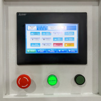 Machine de soufflage de plastique automatique à 4 cavités économique, équipement de soufflage de bouteilles haute vitesse, ligne de production industrielle