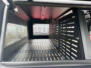 Toldo de Acero al Manganeso Negro Impermeable para Camioneta NP300, Accesorio de <span class=keywords><strong>Camping</strong></span> para F150 <span class=keywords><strong>Dodge</strong></span> Ram 1500, Caja de Herramientas Superior de 5.7 pies - Product Image 4