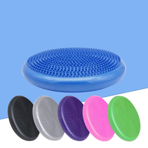 Großhandel PVC Wiggle Wobble Kissen <span class=keywords><strong>Disc</strong></span> Gym Bodybuilding Übung Core <span class=keywords><strong>Disc</strong></span> mit Wobble <span class=keywords><strong>Balance</strong></span> Kissen für Core Training - Product Image 2