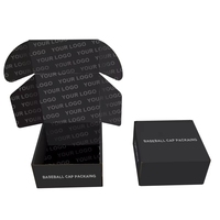 Cappellini da Baseball Impermeabili Neri di Alta Qualità all'Ingrosso, Confezione in Carta Kraft per Cappelli Snapback, Stampa Personalizzata, Cappello Trucker Pieghevole