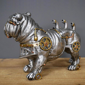 Resina mecánica Animal estatua diseño Industrial Steampunk decoración creativa - Product Image 4