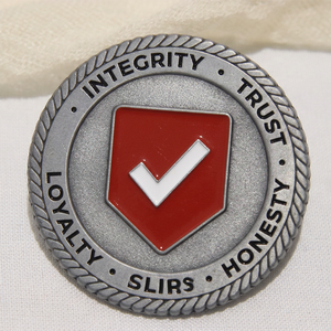 Moneta Commemorativa Personalizzata in Stile Religioso 2D, Design Semplice in <span class=keywords><strong>Oro</strong></span>, Lega Metallica Placcata, Gettone 3D con Logo Inciso al Laser - Product Image 5