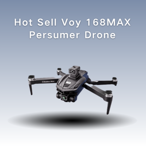 Профессиональный дрон для аэрофотосъемки Voy 168MAX с камерой 8K UHD, интеллектуальной системой возврата и предотвращения препятствий для энтузиастов - Product Image 1