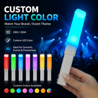 Bâton lumineux de projecteur OEM ODM, motif personnalisé et télécommande via application, projection d'image et logo personnalisés, baguette LED rétractable, bâton de cheering