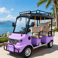 Scooter électrique à 4 roues SumEV 60V 20AH avec auvent pare-soleil, certifié CE, autonomie de 30-50 km, 3-4 places pour les déplacements quotidiens des personnes âgées