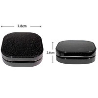 Contenant de fond de teint liquide avec boîte vide pour crème BB carrée, coussin d'air, boîte vide pour fard à joues, cartouche de poudre compacte