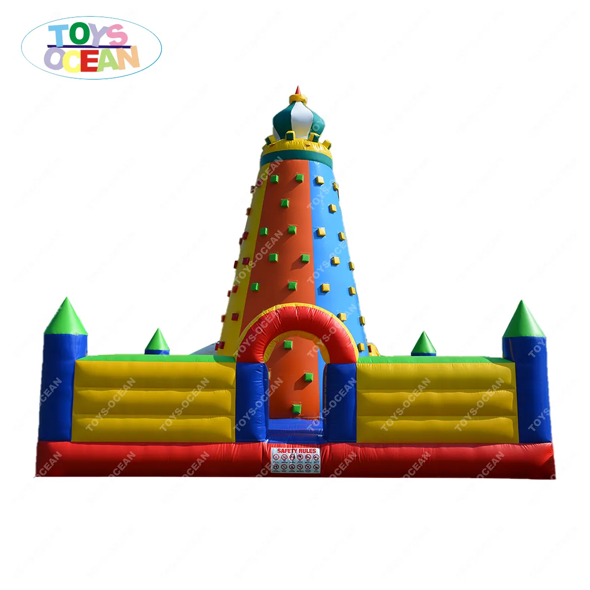 2022 Hot sale inflatable rock climbing wall, inflatable climbing wall for climber sports
