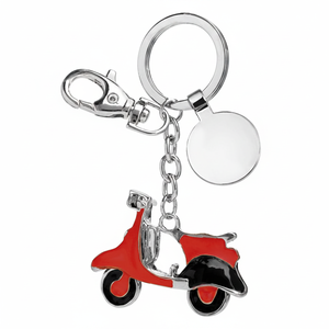 Porte-clés rouge pour Vespa, accessoires de scooter sans boîte - Product Image 2