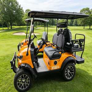 Carrito de Golf HTXK2+2 de 4 Ruedas, Vehículo Eléctrico Utilitario, Carro de Patrulla para Exteriores - Product Image 1