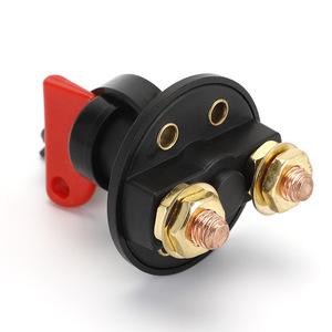 Interruttore dell'isolatore della batteria del camion per auto 2 fori interruttore di scollegamento della batteria M10 M8 interruttore di spegnimento della batteria dello <span class=keywords><strong>Scooter</strong></span> elettrico - Product Image 5