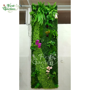 Di alta qualità di <span class=keywords><strong>piante</strong></span> tropicali artificiale di plastica felci crepe fiori hang orchidea verticale pianta verde della parete decorazione di cerimonia nuziale - Product Image 3