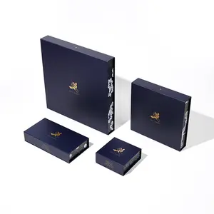 Cajas personalizadas Eco de fábrica con embalaje de logotipo, conjunto de Cajas de Regalo de Chocolate de lujo, venta al por mayor